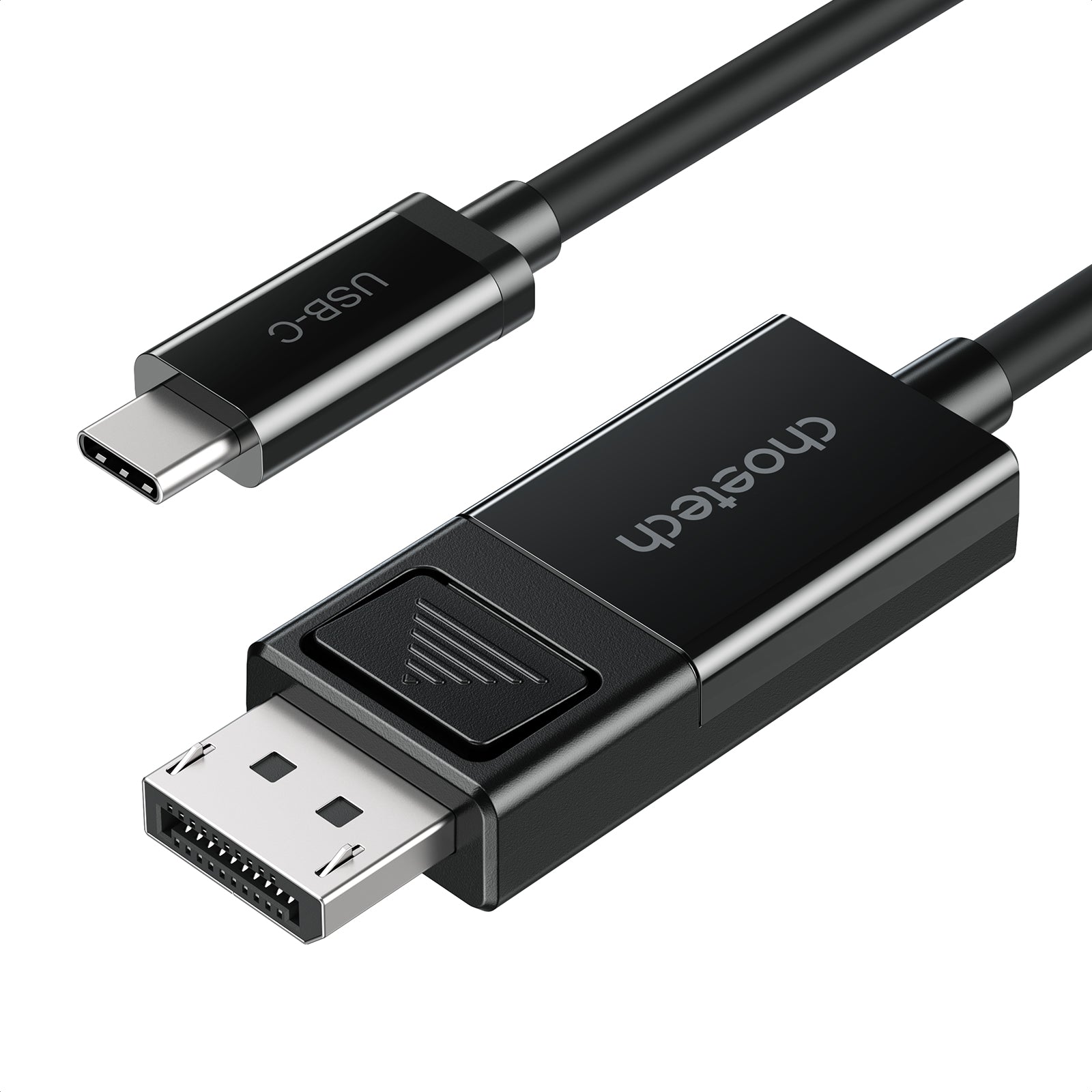 XCP-1803 Choetech USB C to DisplayPort Cable, 8K@30Hz 6ft DisplayPort to USB C Cable, Thunderbolt 3 to DisplayPort Two-Way