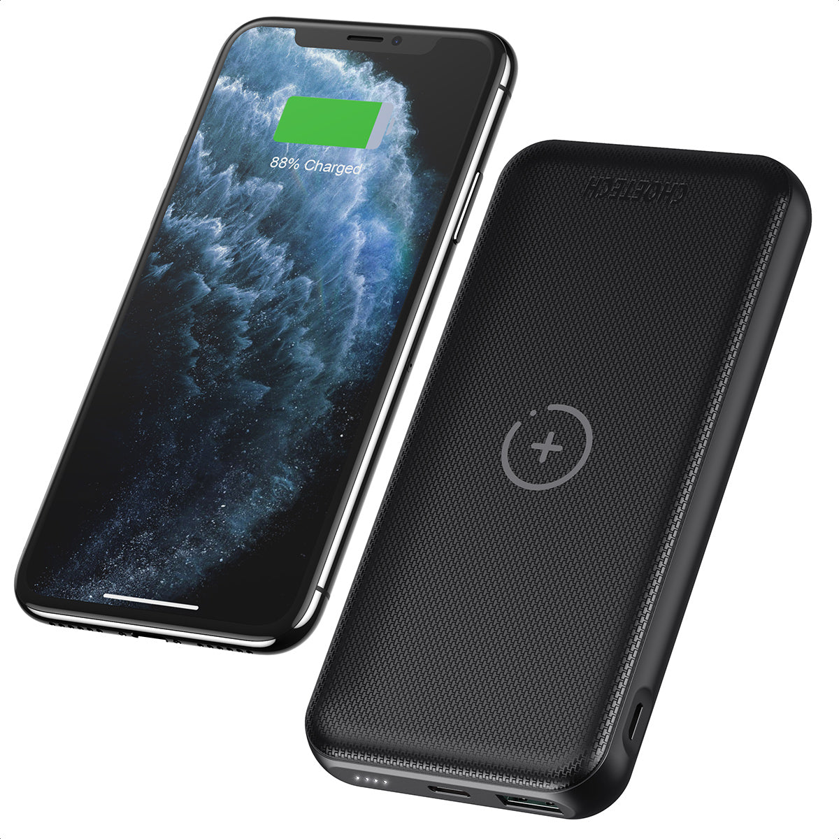 Wireless Power Bank 10000mAh PD 20W USB C Portable Charger