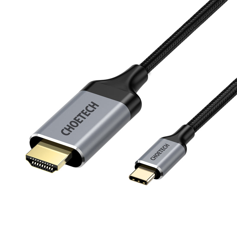 CH0021-BK Choetech USB C to HDMI Cable(4K@60Hz), 6.5ft/2m, USB Type C to HDMI, Thunderbolt 3 Cable