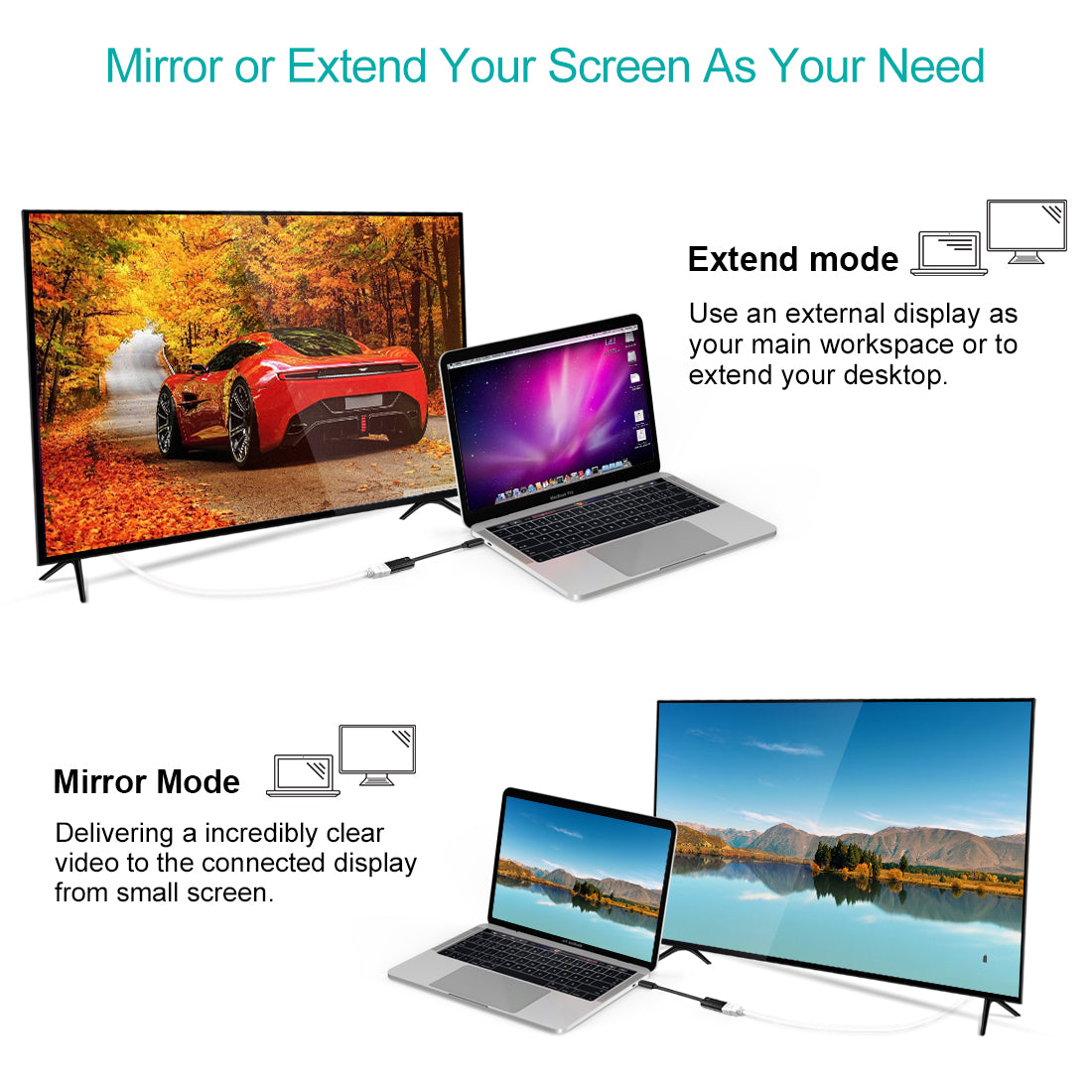 CHOETECH USB 3.1 Type to HDMI Adapter CHOETECH OFFICIAL