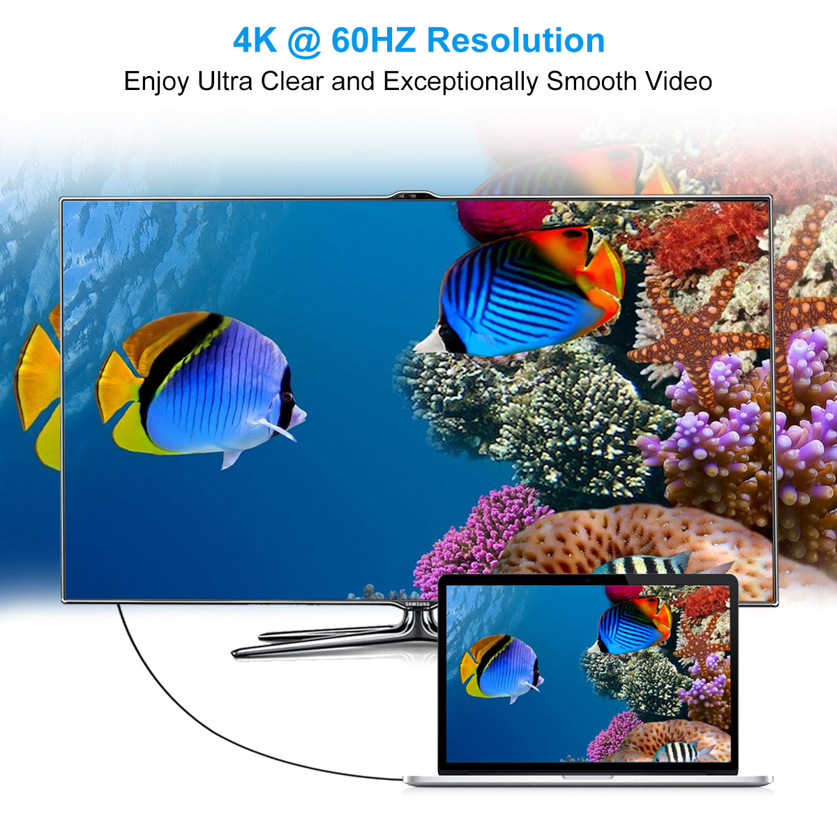 CHOETECH USB C to DisplayPort Cable 4K@60Hz CHOETECH OFFICIAL