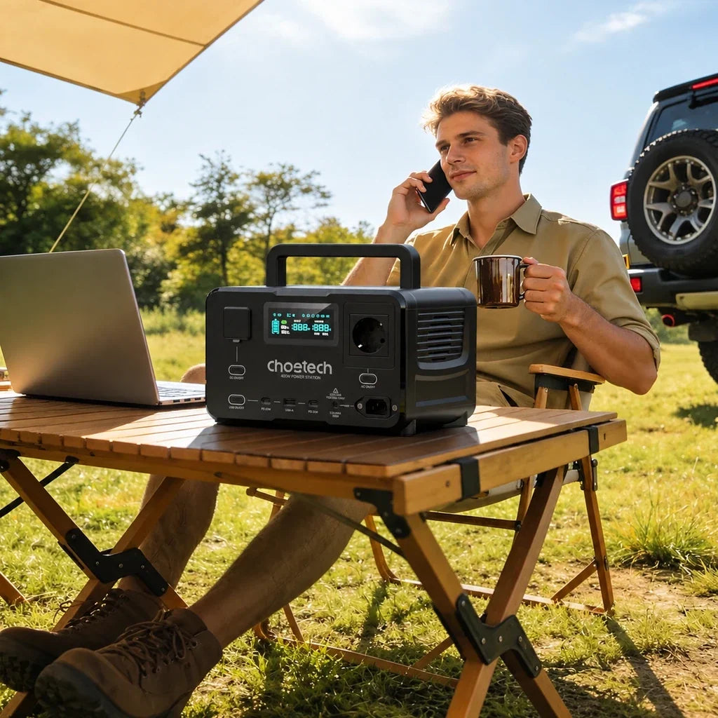 400W Portable Power Station Guide: 256Wh LiFePO4 Power for Camping, Travel and Home Backup