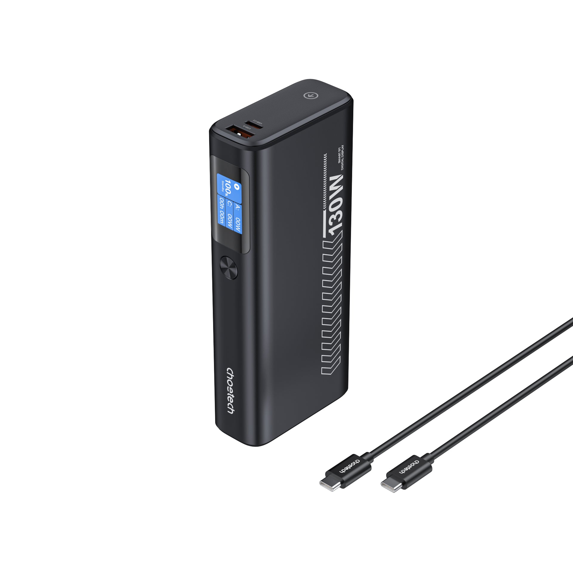 Power Bank B702 CHOETECH 20000mAh PD130W y cable de carga