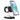Choetech T618-F  15W MagLeap Foldable 3-in-1 Ambient Blue/Green Light Magnetic Wireless Charger