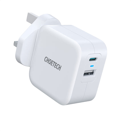 Choetech PD38W GaN USB A+C wall charger