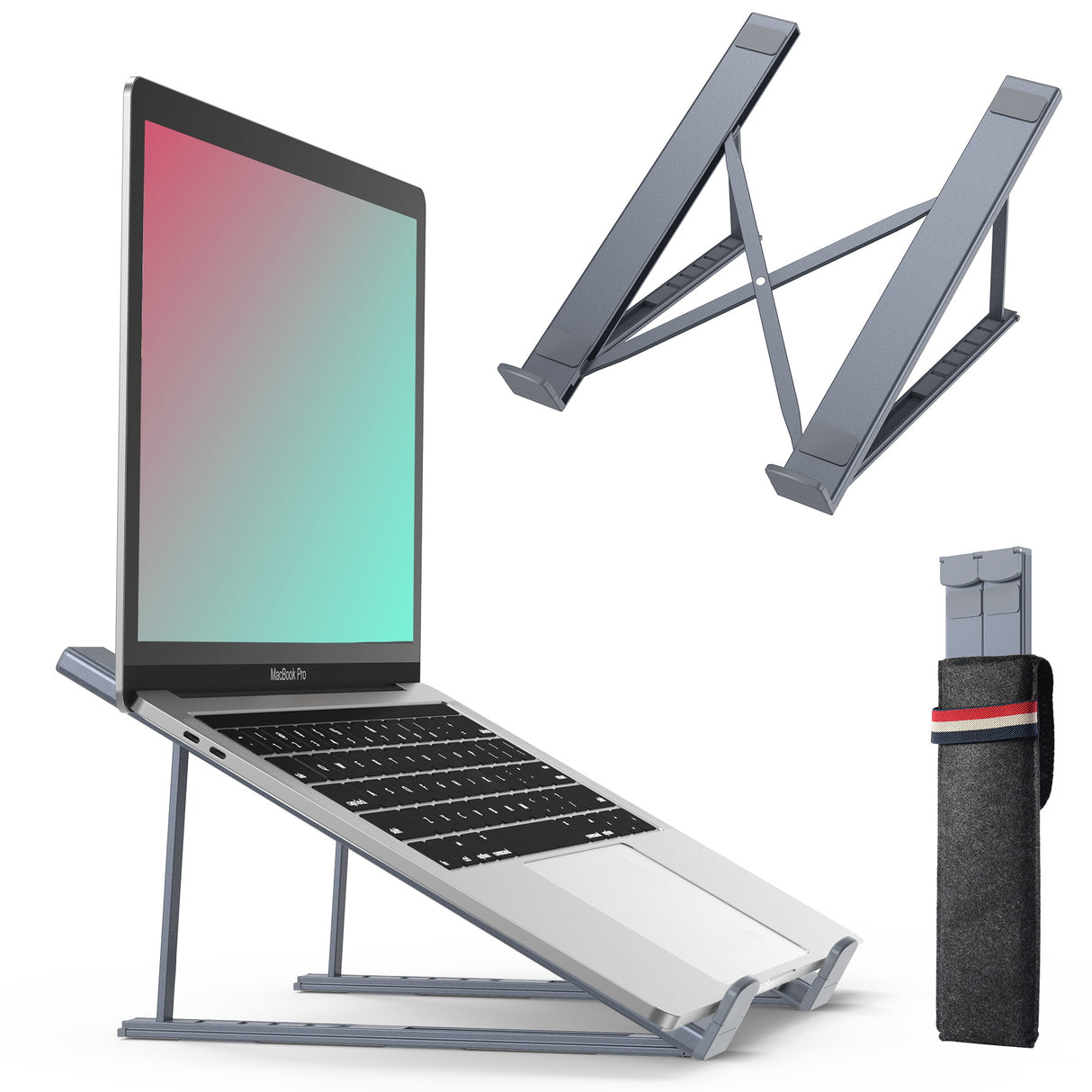 CHOETECH Foldable Laptop Stand Grey
