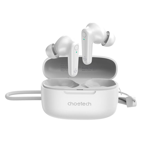 Choetech BH-T86 Aura High Fidelity True Wireless Buds, 4 microphones