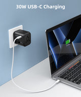 Chotech PD5008 PD30w C+3A Travel Travel Wall Charger