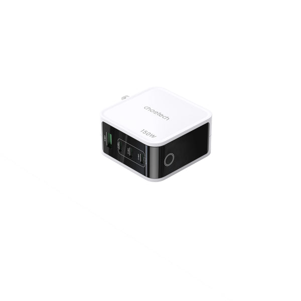 Choetech PD9066 NexGen 4-Port Wall Charger with Smart TFT Display US/EU/UK Plug