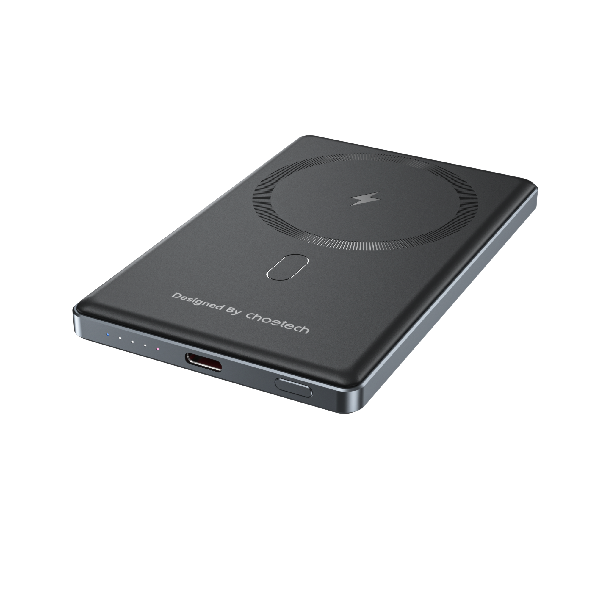 5000mAh Mag Wireless Bank – 20W USB-C, Slim, for iPhone/Qi
