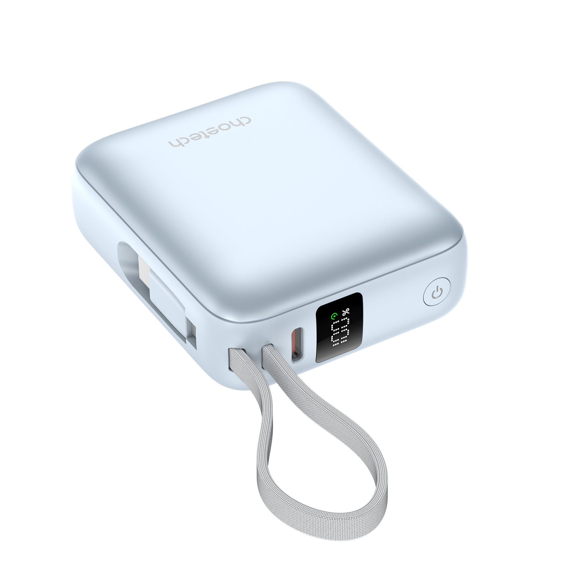 10000mAh Power Bank – 35W USB-C Fast Charge, LED Display