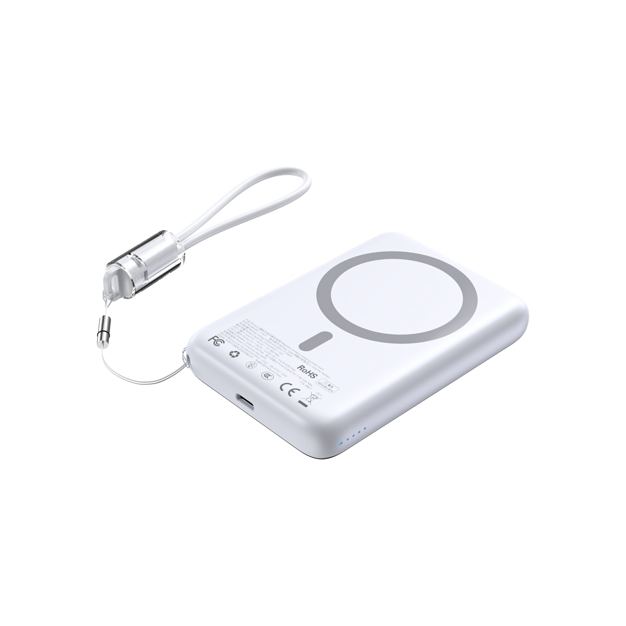 Certified 10000mAh Ultra Thin Magnetic Power Bank