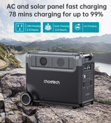 Choetech BS009 3600W UPS Bidirectional Portable Power Station