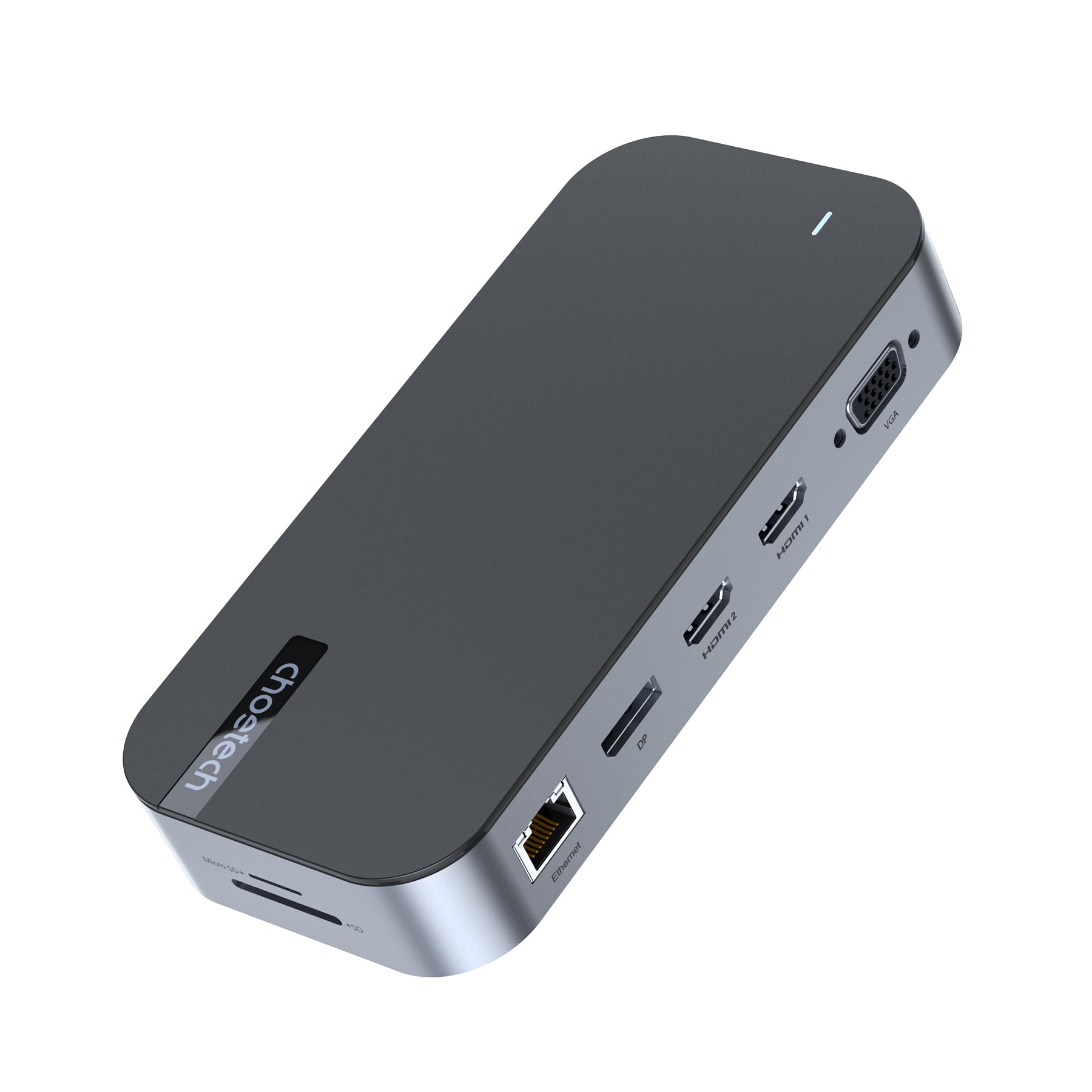 15-in-1 USB-C Hub – 4K HDMI/DP/VGA, PD, Ethernet, for Laptop