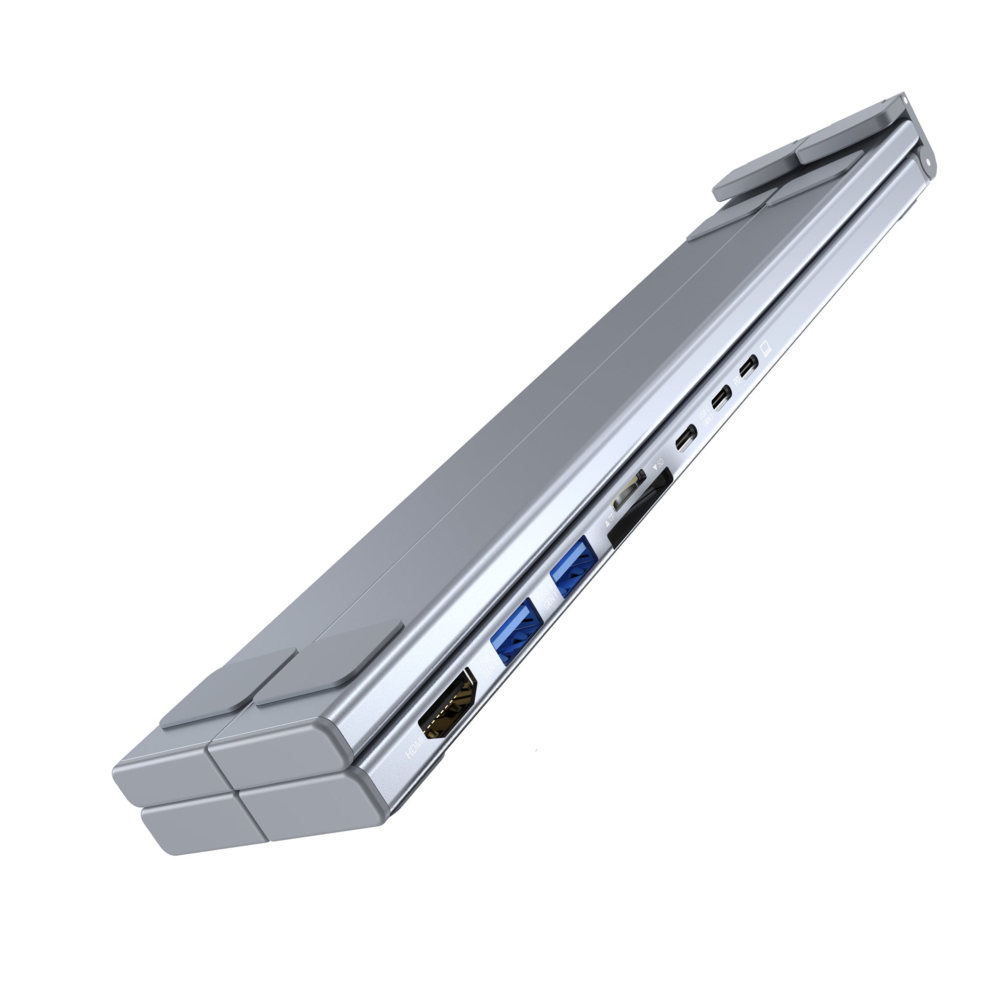 8-in-1 Laptop Stand Hub – 4K HDMI, PD, SD/TF, for MacBook – CHOETECH