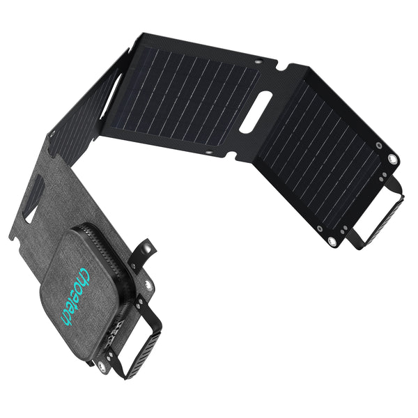 Choetech SC005  28W Foldable Solar Charger – USB Panel, 23% Efficiency, Portable