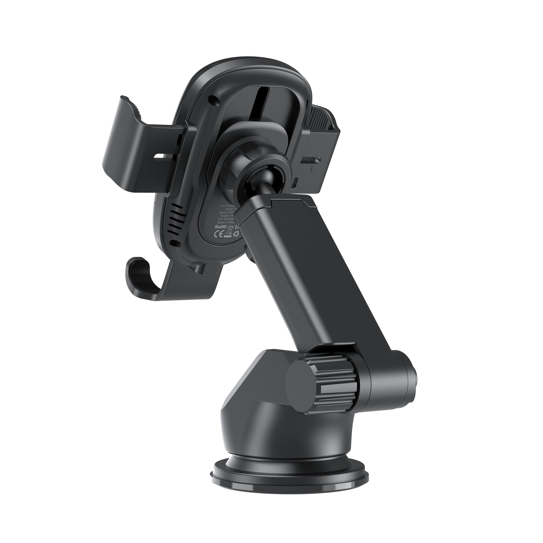15W Gravity Car Charger Holder – Auto Clamp, Black