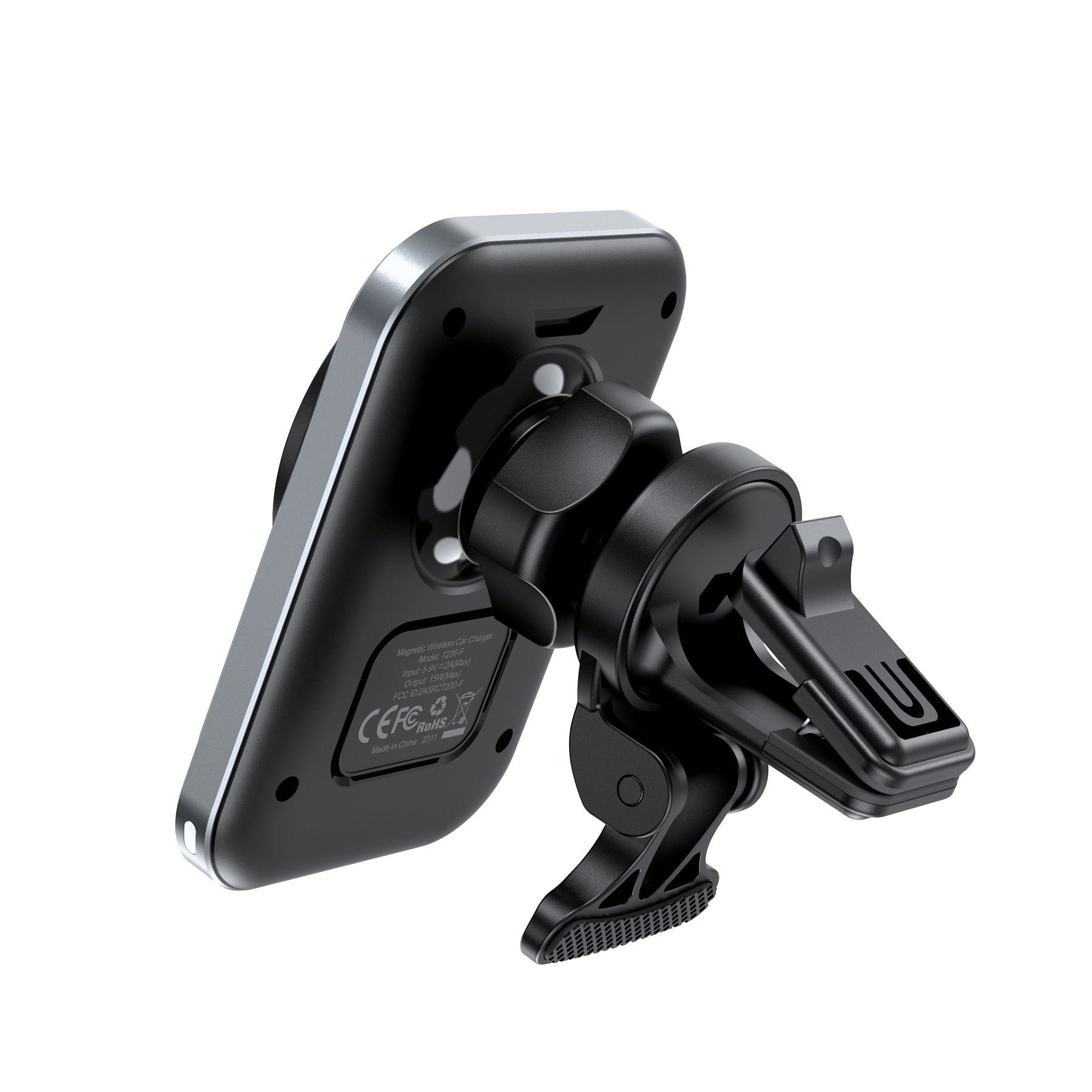 Magnetic Car Wireless Charger – 15W Qi, for iPhone