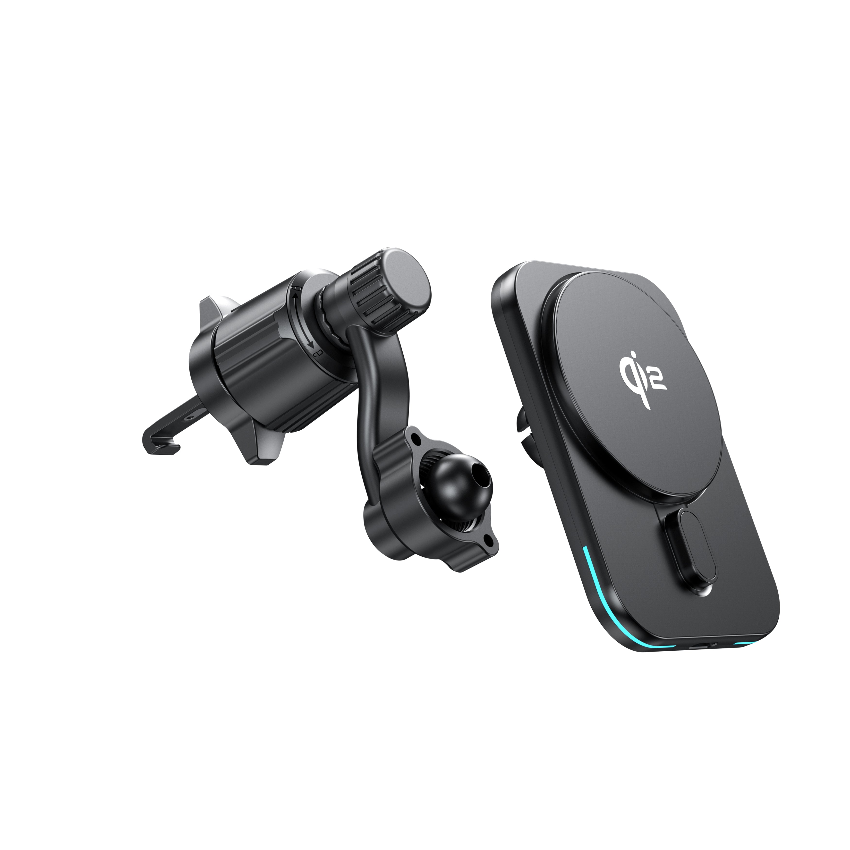 Qi2 Car Wireless Charger – Official 15W Fast Charging