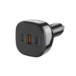 Choetech TC0024 165W Car Charger – 140W PD3.1 USB-C + Dual Fast Ports