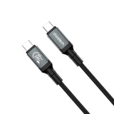 CHOETECH USB-C 4 GEN 3 240W 8K Audio Cable grey