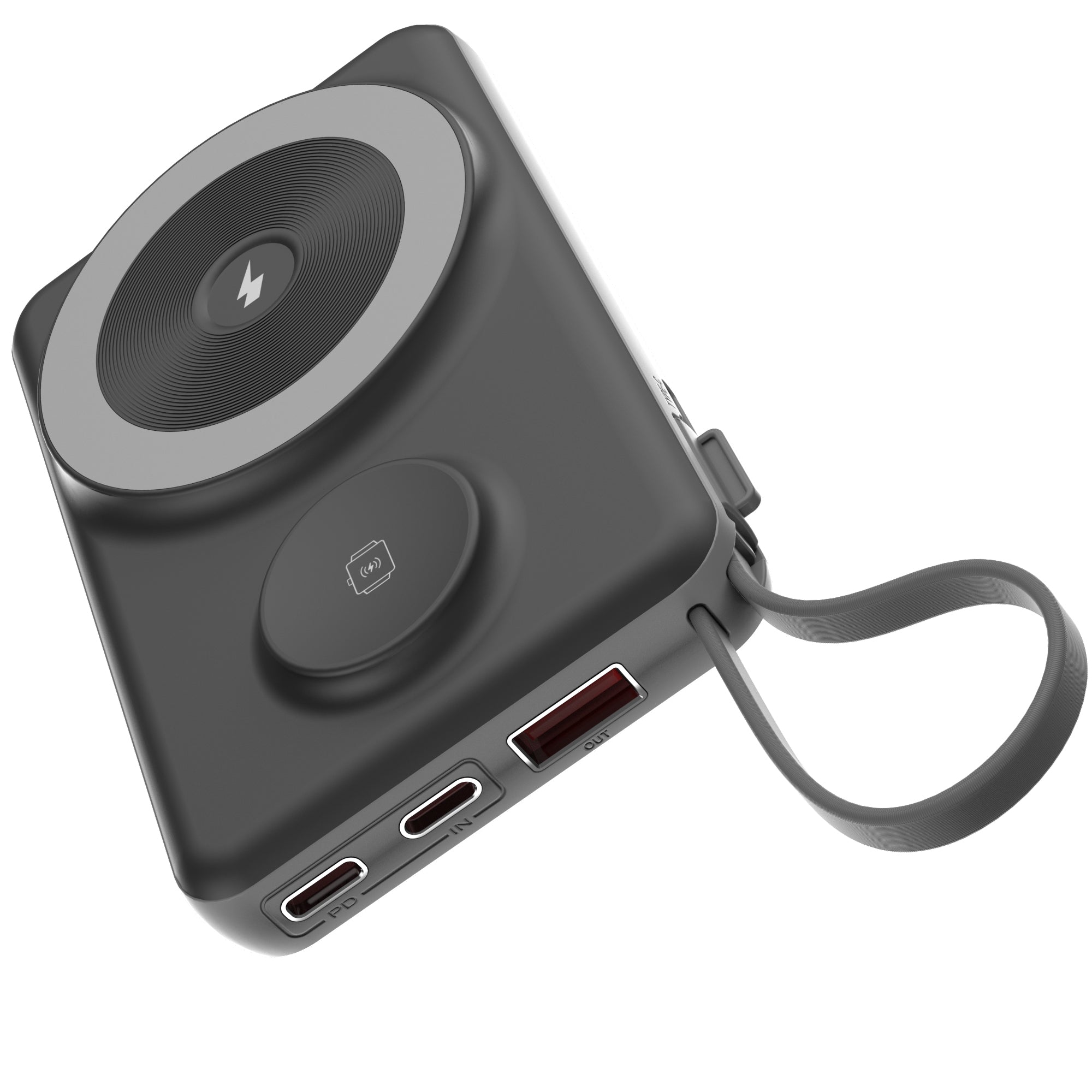 10000mAh LED display power bank for Mobile and Apple watch