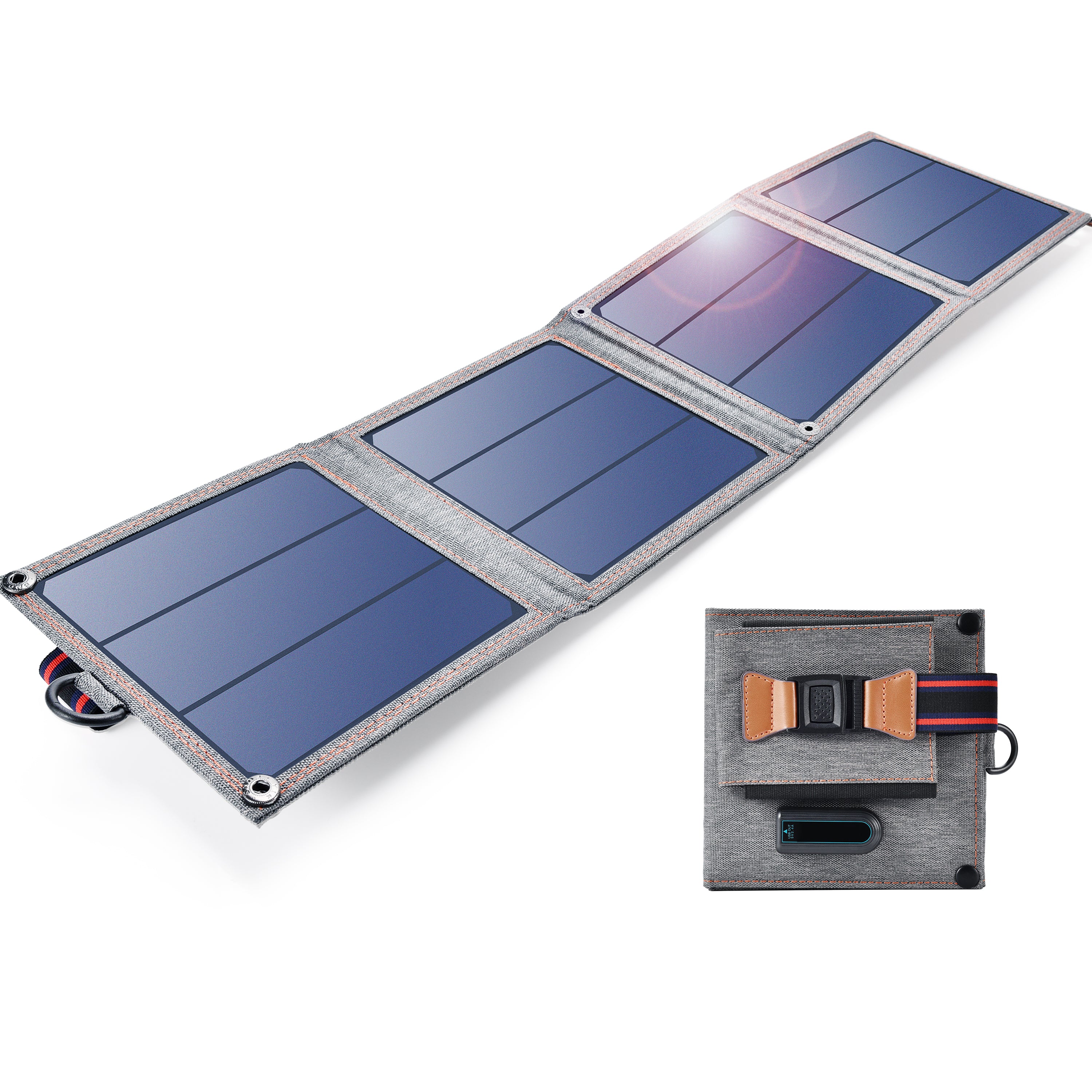 Cargador Solar Plegable USB 14W SC004 Choetech