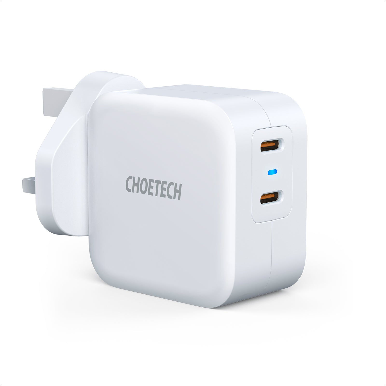 CHOETECH 40W Dual Fast USB C Charger 2-Port 20W PD 3.0 with Foldable Plug for iPhone 12 Pro Max/mini/11/SE,Galaxy, iPad Pro, AirPods, Nintendo Switch CHOETECH