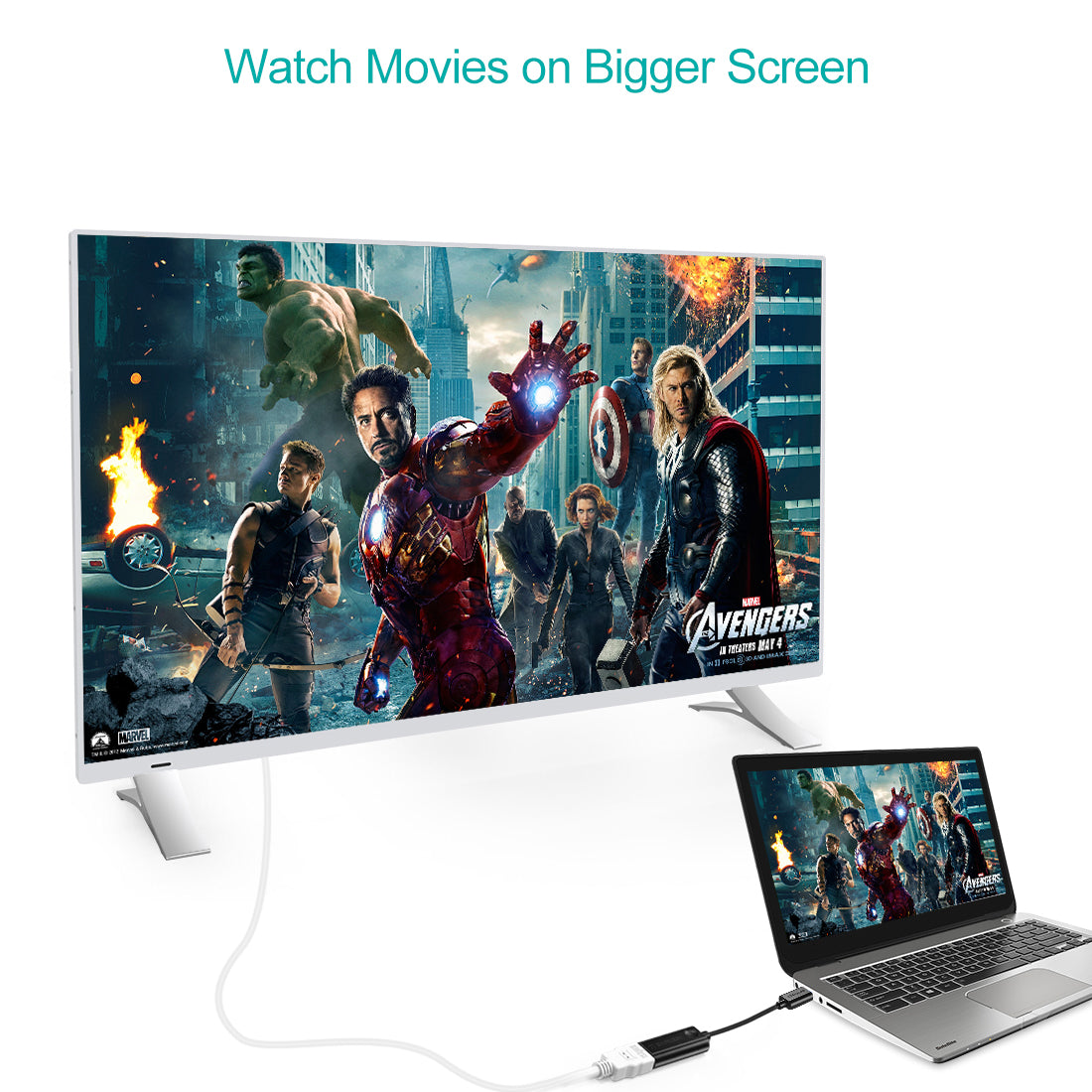 CHOETECH USB 3.1 Type to HDMI Adapter CHOETECH OFFICIAL
