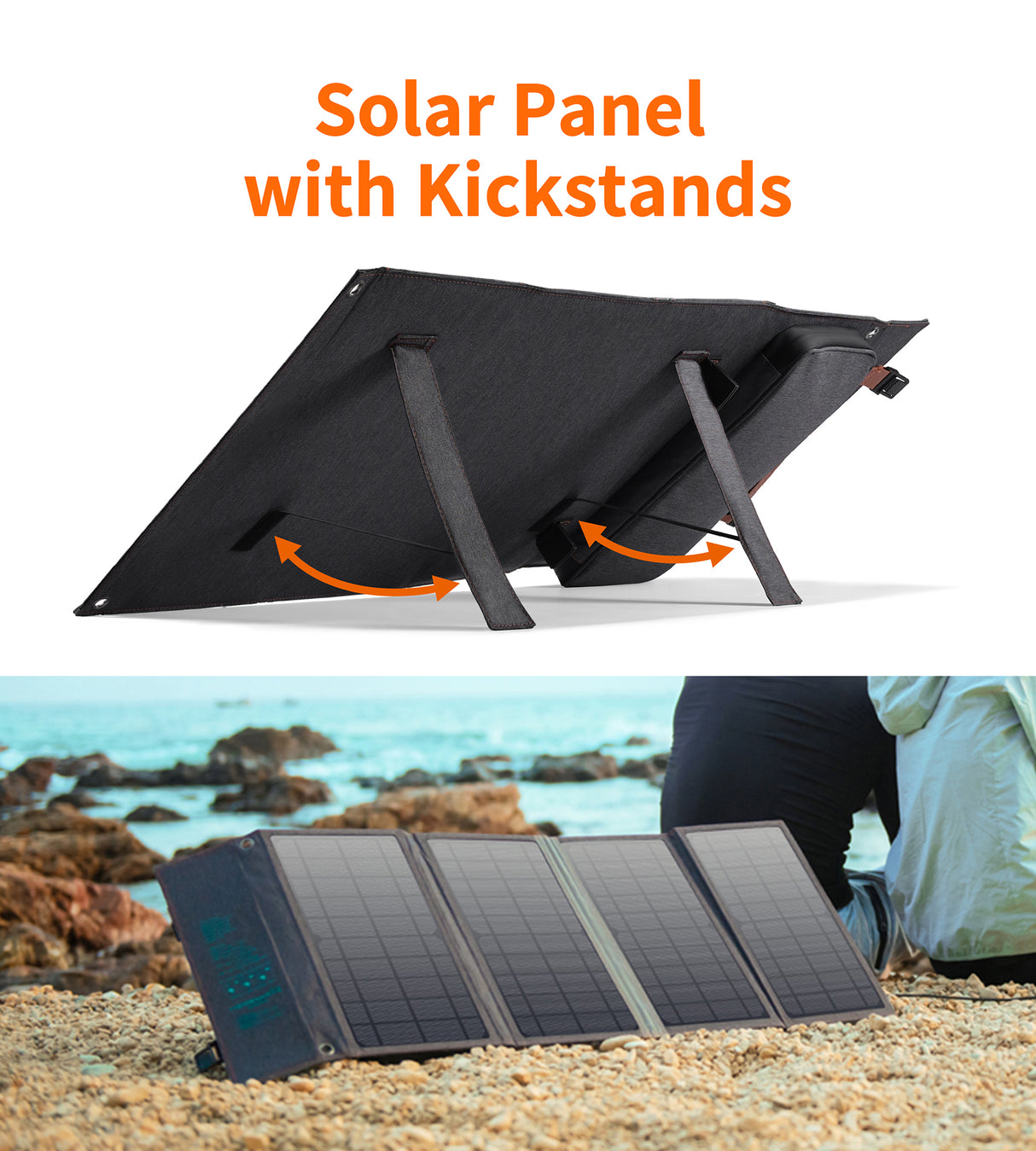 Choetech Tragbares Solarladegerät 36W Faltbares Solarladegerät SC006