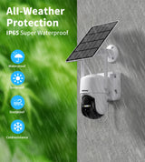 ASC002 Choetech APP Operating System Android, iOS 8W Solar Camera