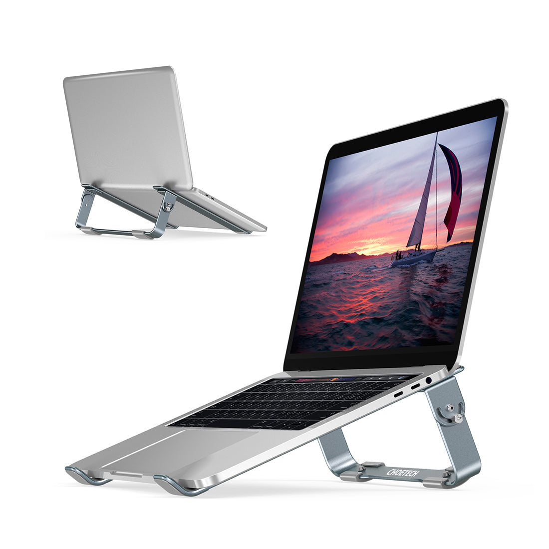 H033 Choetech Cooling Aluminum Laptop Stand