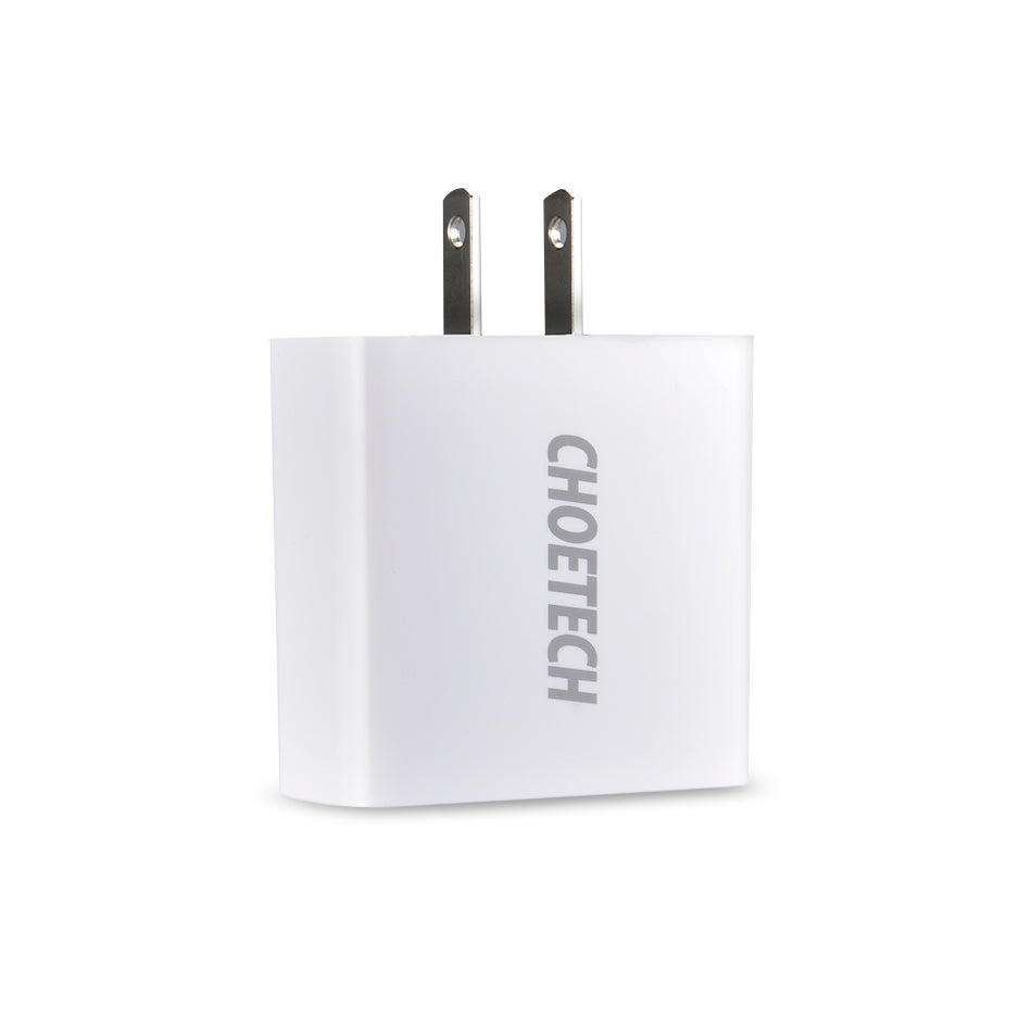 CHOETECH Rapid Wall Charger LED Display 5V/3A 3-Port Wall Charger CHOETECH OFFICIAL