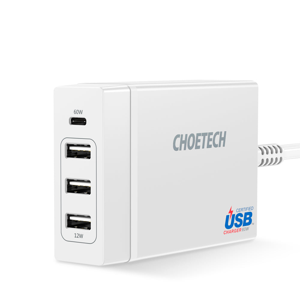 Cable USB Tipo C a HDMI con adaptador de puerto de carga de suministro de  energía de 60 W - Choetech