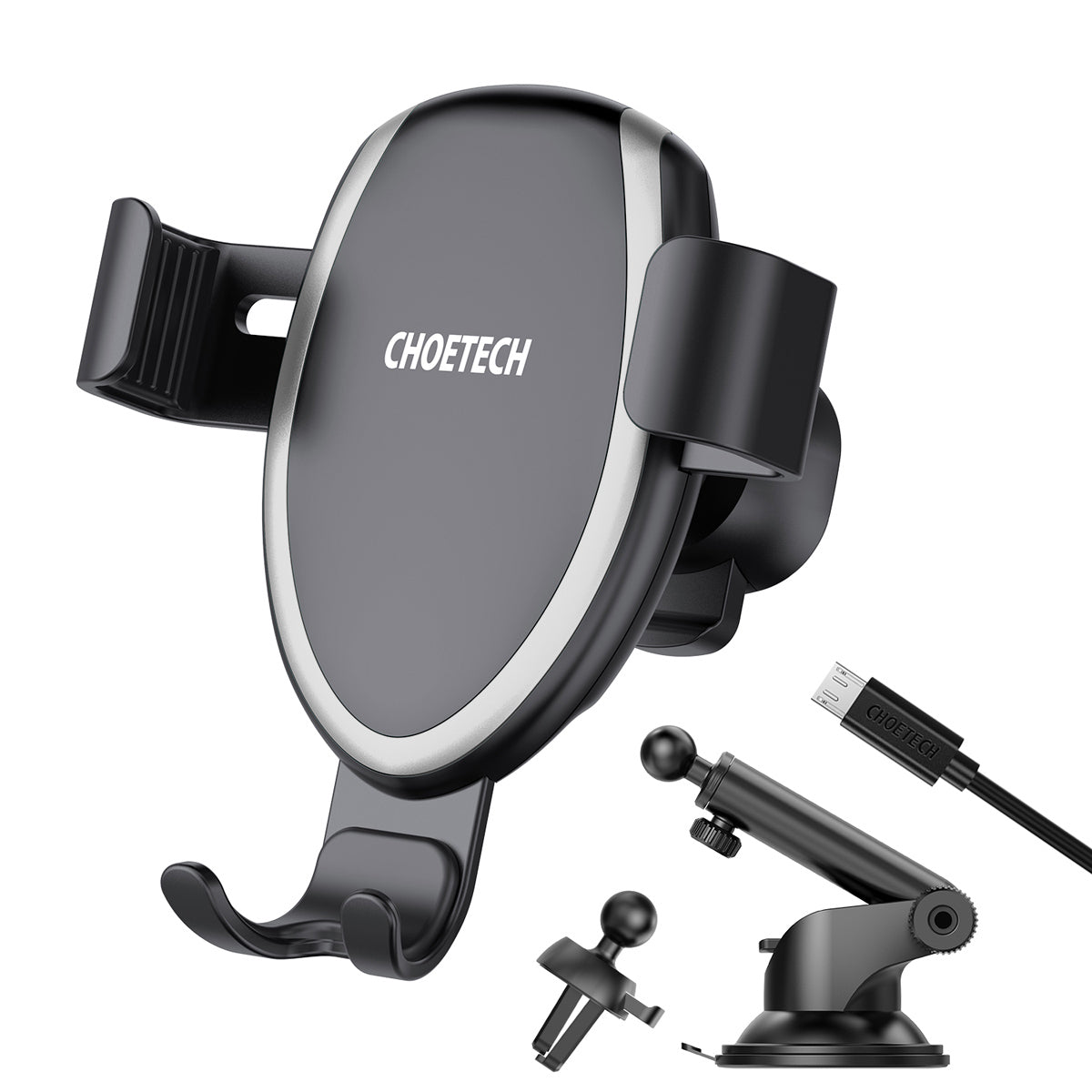 T536-S Choetech 10W Gravity Wireless Car Charger