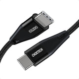 XCC-1003/1004 USB-C auf USB-C Kabel, CHOETECH 60W USB Typ C geflochtenes Schnellladekabel (20V 3A 4ft/6.6ft)