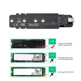 PC-HDE02 M.2 to USB SSD Reader Supports M-Key (PCI-E NVMe-based) CHOETECH