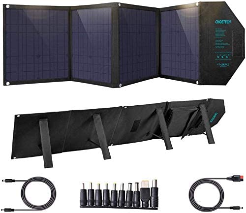 CHOETECH 80W 18V Solar Charger with USB C PD 30W-SC007 CHOETECH