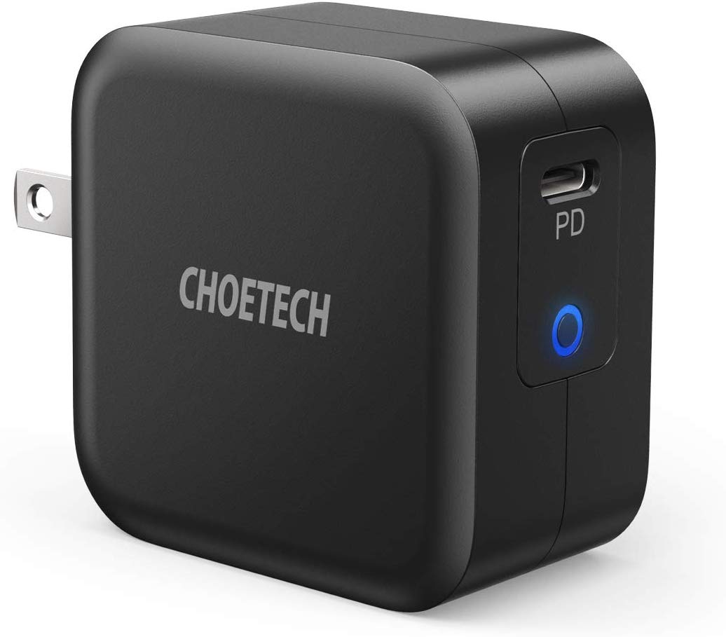 Q6006 61W Power Delivery Fast Charger [PD 3.0 &amp; GaN Tech] Type C Foldable Wall Charger CHOETECH