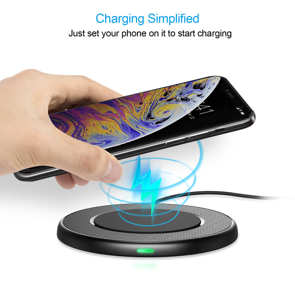 Chargeur sans fil Smart 15w Téléphone portable de charge rapide