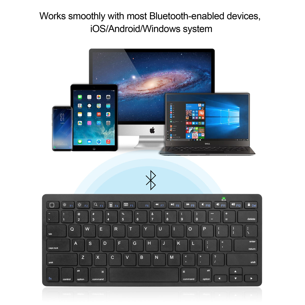 CHOETECH Ultra Slim Wireless Bluetooth Keyboard CHOETECH OFFICIAL