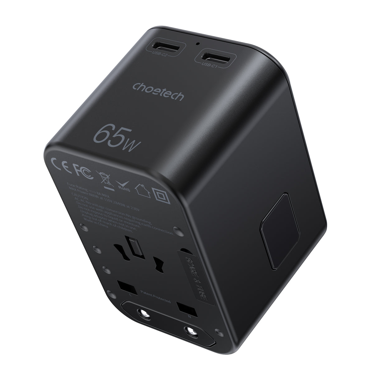 PD5009 Choetech 65W PD Travel Wall Charger
