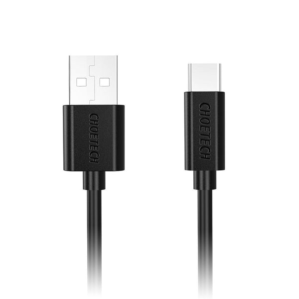 Choetech AC0003 USB-A to Type-C Cable – 6.6ft Fast Charging Data Cord