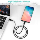 CC0003 Choetech 3A USB-C to USB-C Cable 6.6ft