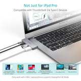 iPad Pro USB C Hub 4 en 1 Tipo C 4K 60HZ Adaptador HDMI