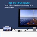 HUB-M03 CHOETECH Adaptador USB C a HDMI (4K a 60 Hz), adaptador USB tipo C HDMI hembra con puerto de carga PD de 60 W Thunderbolt 3 compatible con MacBook Pro/iPad Pro/MacBook Air 2018, Surface Book 2, Dell XPS 13/15