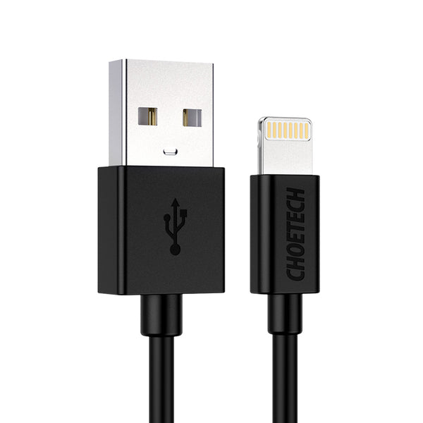 Choetech IP0026 MFi USB-A to L Cable – 1.2m Fast Charging Cord for iPhone