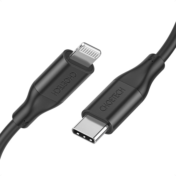 Choetech IP0040 USB‑C to L‑Connector Fast Charging Cable – 1.2 M / 4 FT
