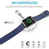 T313 Portable Apple Watch Chargeur Power Bank 900mAh Keychain Watch Power