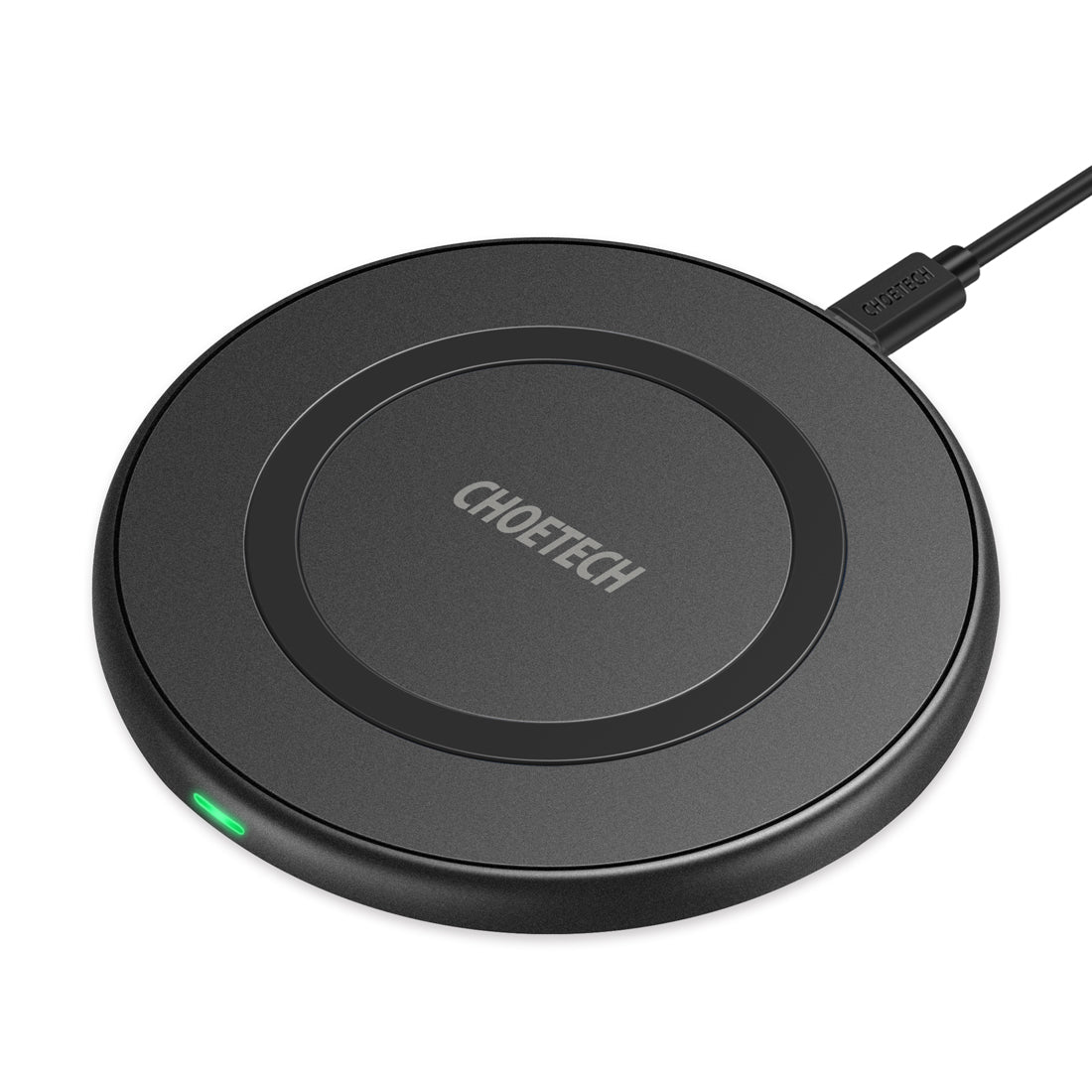 T526 CHOETECH Wireless Charger, 10W Fast Wireless Charging Pad Compatible with iPhone 12/12 Pro/12 Pro Max/12 Mini/SE 2020/11 Pro Max/Xs Max/XR/X, Galaxy S20/Note 10/S10,LG V30/V35